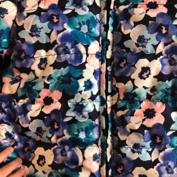 Gymboree Floral Winter Puffer Coat (12-24 months) - Picture 2 of 6